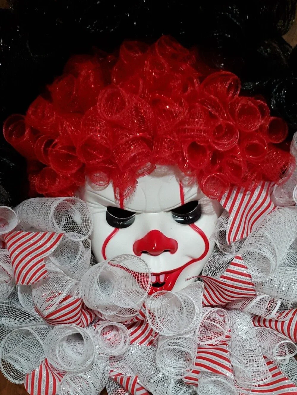 Handmade spooky red